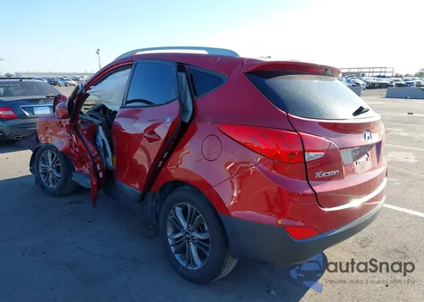 2014 Hyundai Tucson Se из США, поврежденный, VIN KM8JU3AG7EU828886